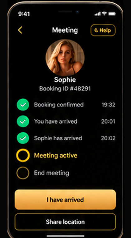 ENCOUNTR app ARRIVAL