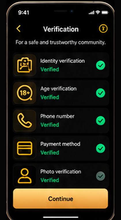 ENCOUNTR app VERIFICATION